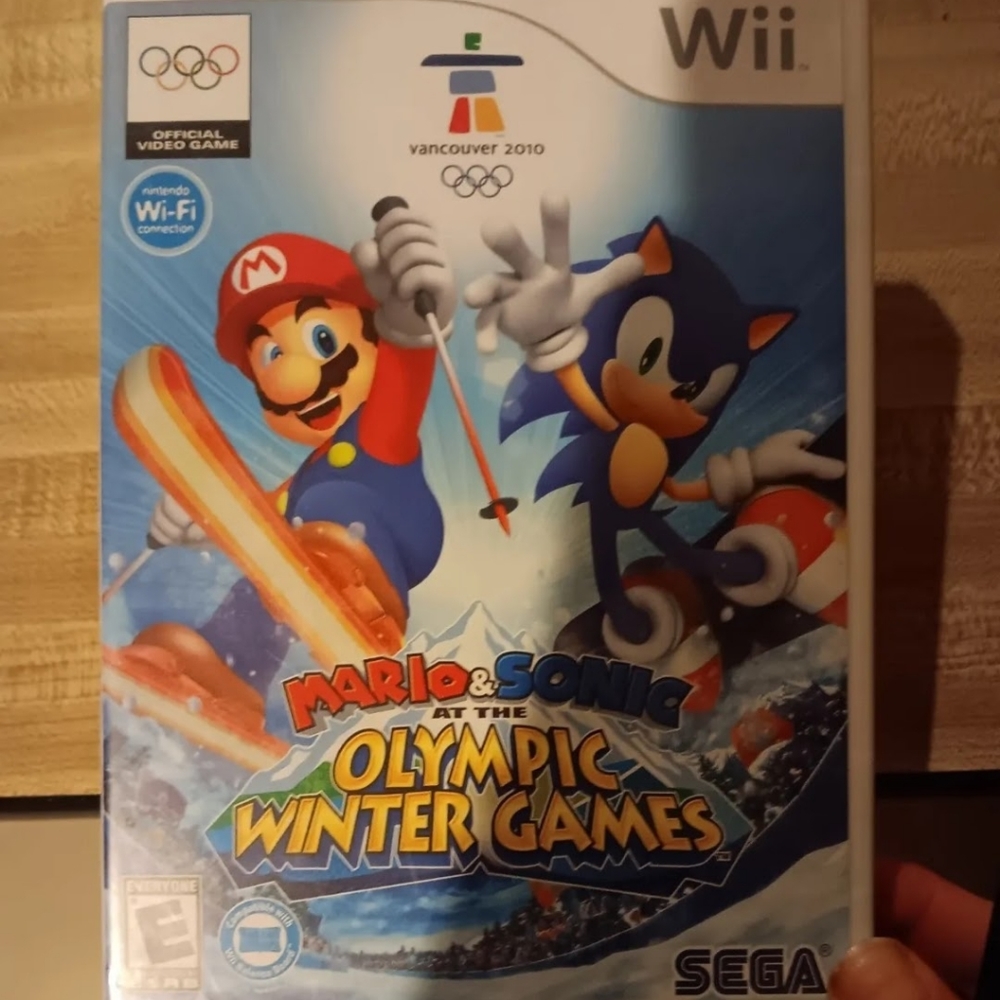 Mario and Sonic Olympic Winter Games for wii